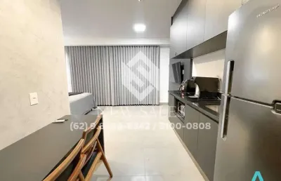 Apartamento flat 34 mts andar alto nascente setor oeste