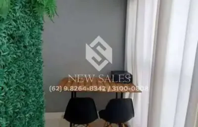 Apartamento 54m², 2 quartos, 1 suíte, c/ armários – parque oeste