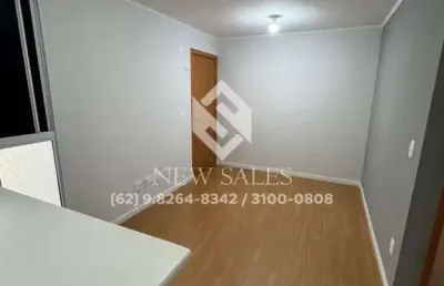 Apto 50m², 2 quartos, cozinha americana, c/ armários e lazer completo