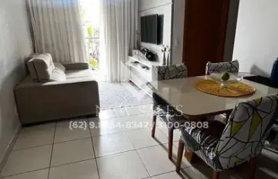 Apto- 2 quartos, 2 banheiros, armários, 1 vaga- aparecida de goiânia
