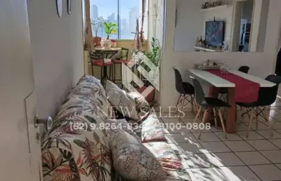 Apto- 2 quartos, 1 vaga, 59 m², armários- bairro jardim américa
