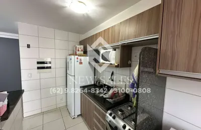 Apto- 2 quartos,1 suíte, armários, 1 vaga- jardim atlântico