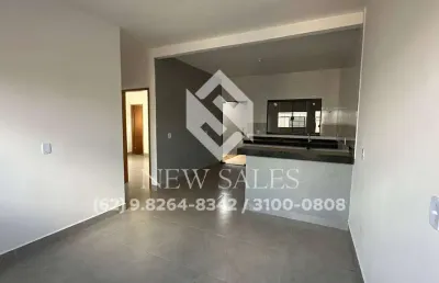 Casa- 2 quartos, 1 suíte, 69,04 m², porcelanato- residencial buena vista iv