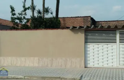 Casa com 3 dorms no maracanã, praia grande! - cód: act2548