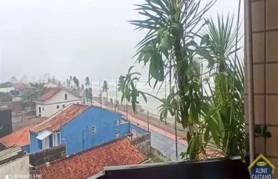 2 dorms, mongaguá - todas as sacadas com vista mar!! - cód: act2564