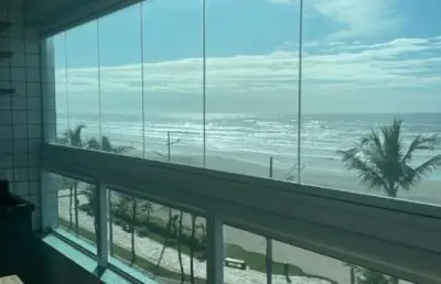 Apartamento 2 dorms com vista mar no real! - cód: act2888