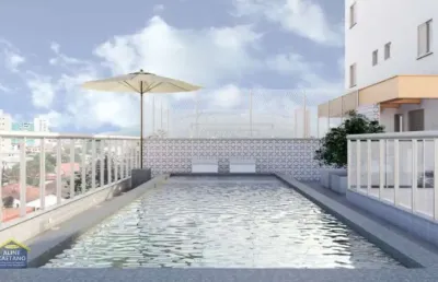 Prédio frente mar - apartamento com 2 dorms sendo 1 suíte! lazer completo!!