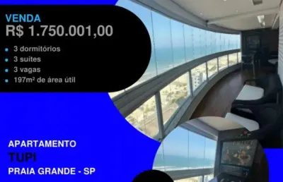 Espia só essa beleza de apartamento - porteira fechada - vista total - na quadra do mar