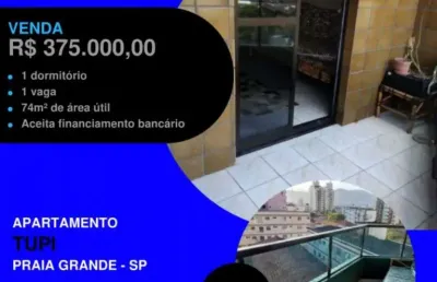 Incrível!! 1 dorm grande com tamanho de 2 dorms 74 metros 2 quadras da praia