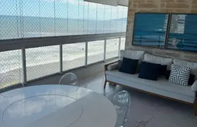 Maravilhoso apartamento com vista-mar no canto do forte! - cód: act3144