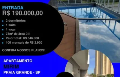 Meu olha isso! 190 mil de entrada é chaves na mão - na quadra do mar