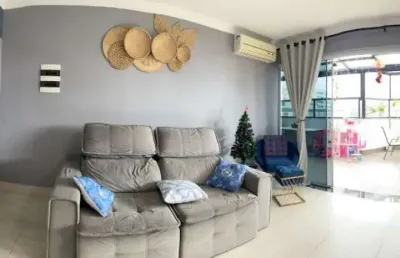Ampla cobertura duplex 3 dorms no caiçara! - cód: act3245