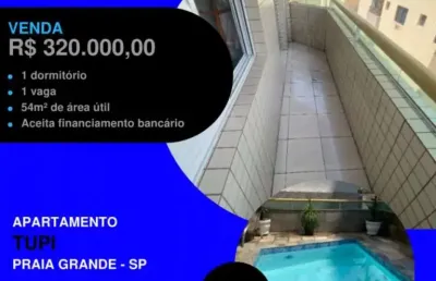Você viu? 1 dorm 1 quadra do mar - sacada e lazer por apenas...