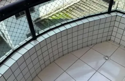 Apartamento 1 dorm com sacada na ocian!! - cód: act3306