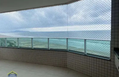Lindo apto frente mar , 3 dorms, 2 suítes, 2 vgas demarcadas!!!!