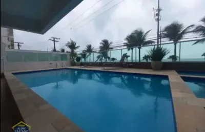 Apartamento em prédio frente mar com varanda gourmet e lazer!! confira!
