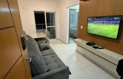 Ótimo negócio - apto 02 dorms, sac. gourmet,  mobiliado - 400 mil