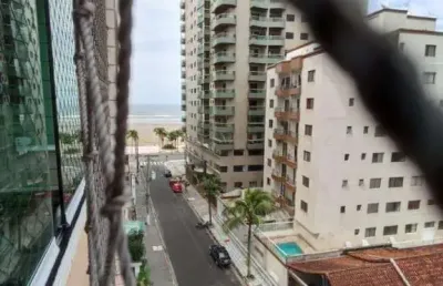 Aviação - apto 02 dorms, 100 mts da praia - 460 mil