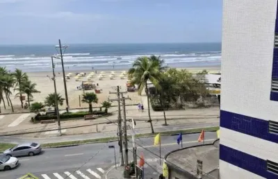 Apartamento  2 dormitórios com vista para o mar na ocian! - cód: act3427