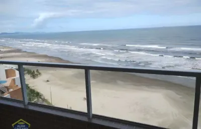 Olha que vista maravilhosa do mar, sacada churrasqueira a carvão r$645 mil.