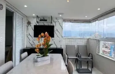Apartamento em prédio alto padrão - prédio frente mar - 2 vagas!