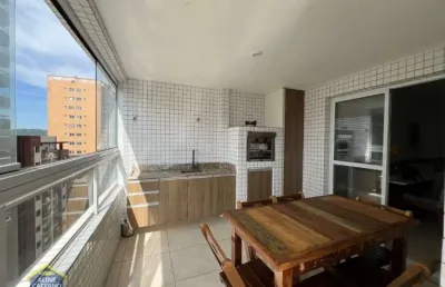 Apartamento com 3 dorms do ladinho da praia! varanda gourmet! financia!