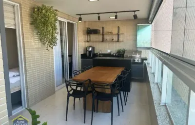 Alto padrão  , 3 dorms 2 suítes, 2 vagas demarcadas, mobiliado,  vamos agendar uma visita?