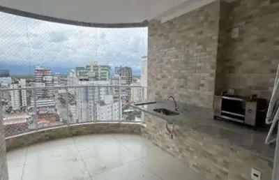 Uma quadra da praia, ,lazer completo, vista mar,2 vagas ,vila guilhermina.