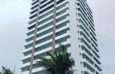 Apto frente mar apto 02 dorms, lazer , parc. direto c/ entrada  de 365 mil