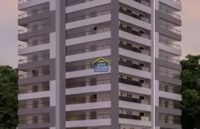 Emprendimento no canto do forte , 2 quadras da praia, facilidade na entrada direto com a construtora.