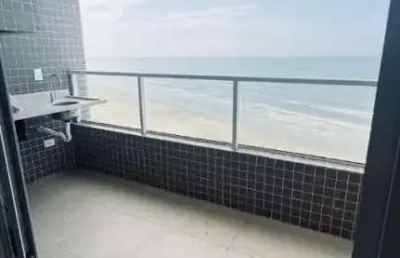 Não perca !!!vista mar maravilhosa, churrasqueira a carvão , 2 vagasa de garagem.