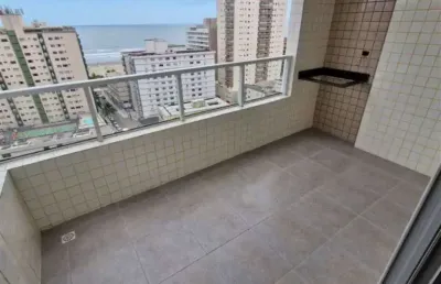 Prédio novo!! apto de 01 dorm, lazer completo, vista mar!