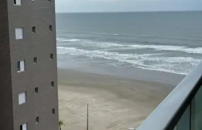 Apto 2 dorms 1 suíte, frente mar , venha desfrutar dessa linda vista apenas r$629 mil.