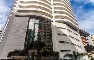 Alto padrão , canto do forte, vista mar, uma mega sacada ant1057