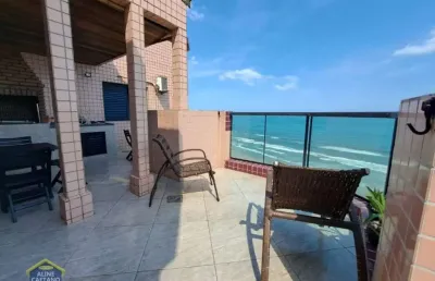 Cobertura ampla em prédio frente mar 4 dorms com vista para o mar!!
