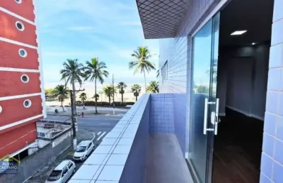 Apartamento com 2 dorms em prédio frente mar na vila tupi por apenas r$ 450mil!