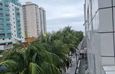 Kitnet com vista mar e lazer na mirim!! - cód: act3465