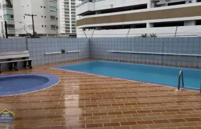 Apartamento com 2 dorms varanda e vista mar! 84,0 mts útil! financia!