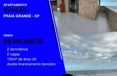 Não comprou ainda? cobertura 155m² em prédio frente mar com vista!