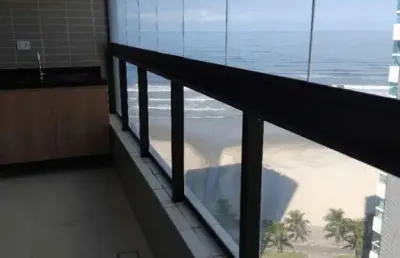 Finamente mobiliado a 30 metros da praia! coisa fina! apê novinho!!