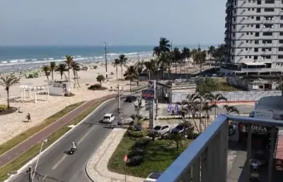 Apartamento para locação com 2 dorms e vista mar! - cód: act3455