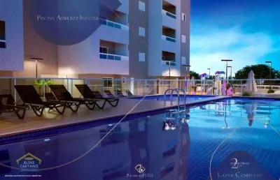 Oportunidade vila guilhermina, 2 dorms 1 suíte, lazer completo apenas r$369 mil.
