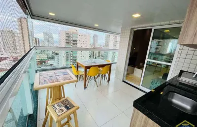 Apartamento com 3 dorms, caiçara, praia grande - r$ 800 mil, cod: ant1105
