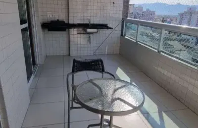 Guilhermina - apto 2 suítes, 2 vagas, 350 mts da praia 598 mil