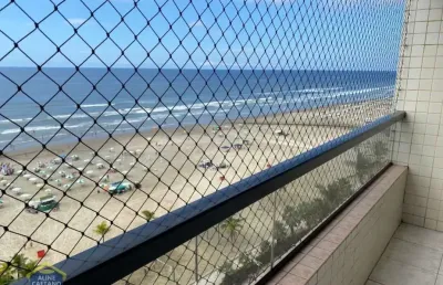 3 dorms frente mar! 2 vagas - sacada com vista imperdível