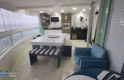 Apto todo mobiliado, sacada de frente para o mar, visitou comprou!!!