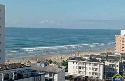 2 dorms, 2 vagas, sacada gourmet, ocian, praia grande! - cód: act1451