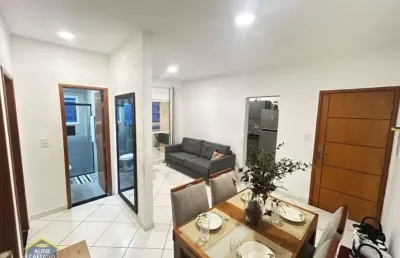 Oportunidade!! 02 dorms, mobiliado, vista mar e pertinho da praia!!
