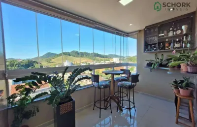 Apartamento com 3 dormitórios à venda, 108 m² por r$ 699.000,00 - tapajós - indaial/sc