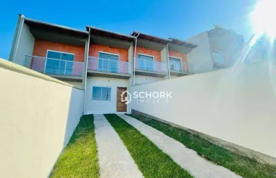 Sobrado com 2 dormitórios à venda, 70 m² por r$ 350.000,00 - badenfurt - blumenau/sc